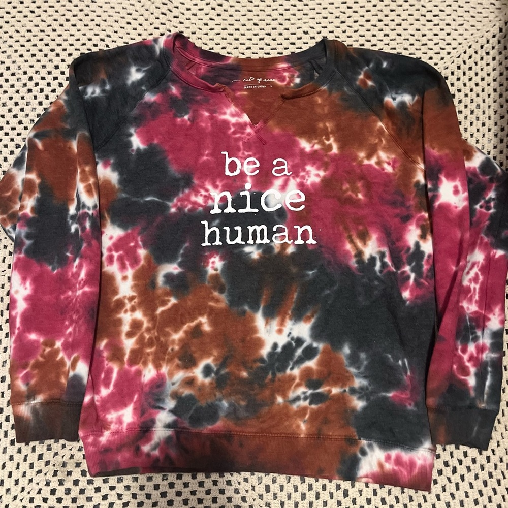 Tye Dye Crew Sweatshirt